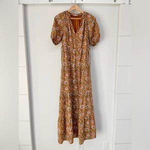 Full length Sézane cotton dress, lined. Worn once!